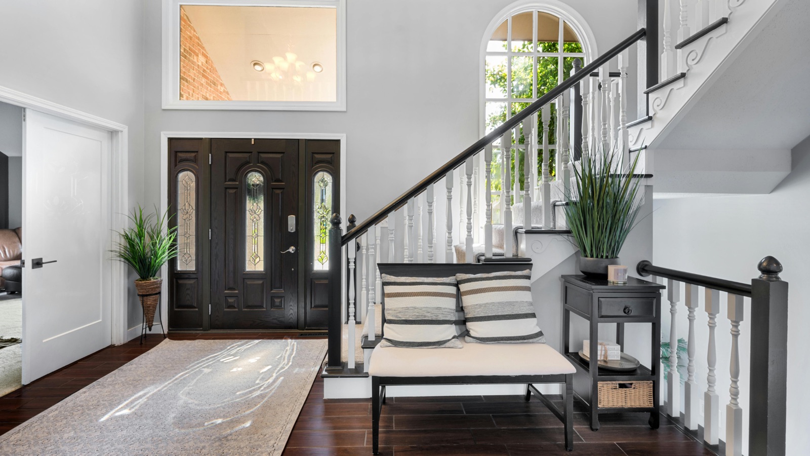 Whole-home renovation living space
